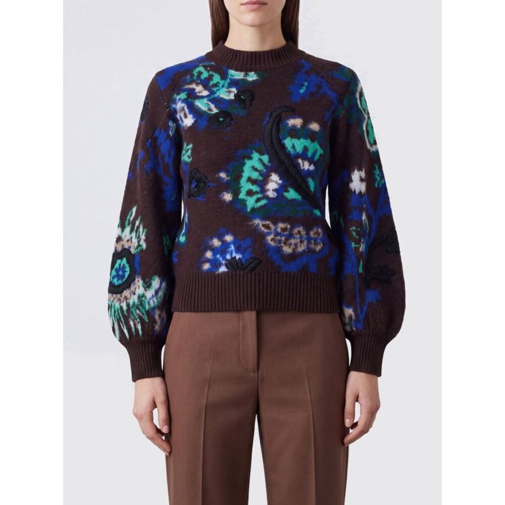 Sacai Sweater Woman Brown
